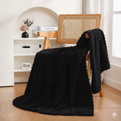 Cobijas piel de ángel Diseño Hexagonal