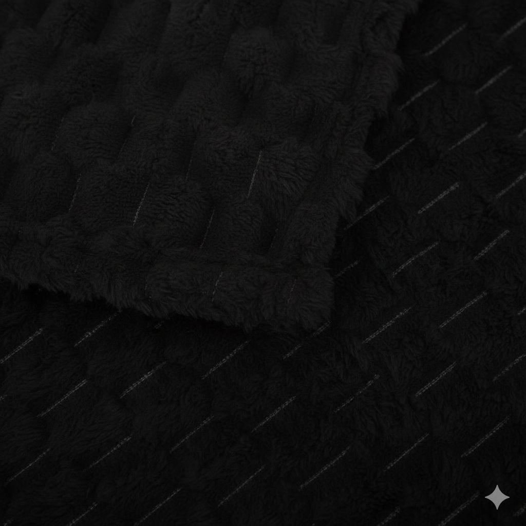 Cobijas piel de ángel Diseño Hexagonal