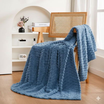 Cobijas piel de ángel Diseño Hexagonal