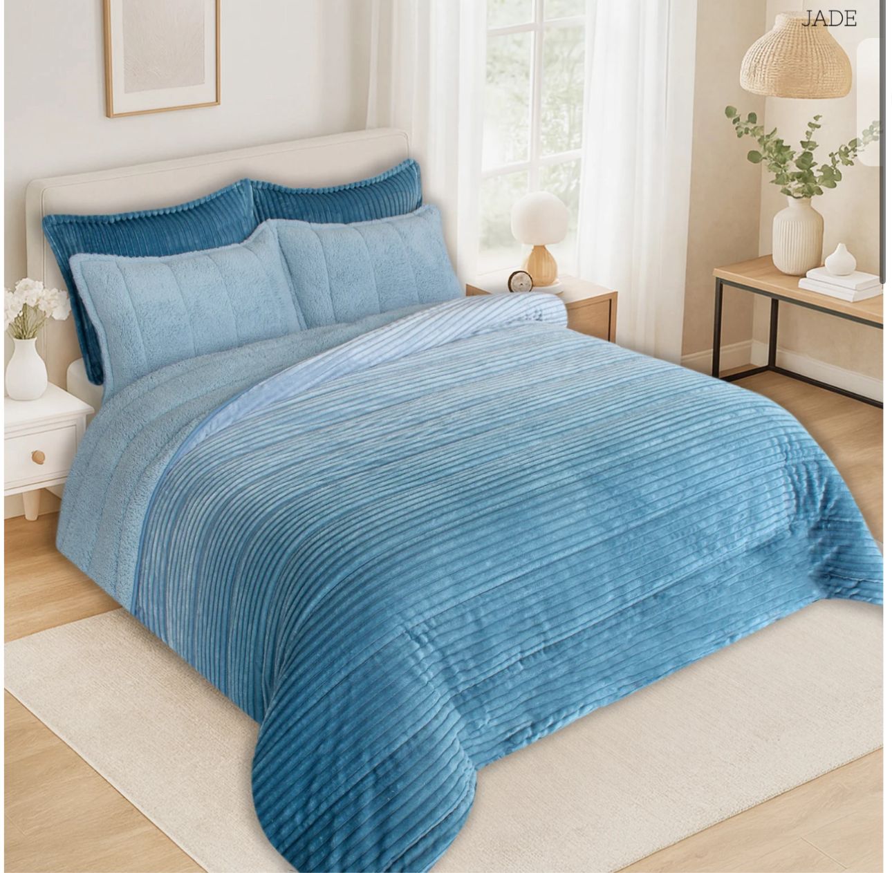 Cubrelecho ovejero degrade